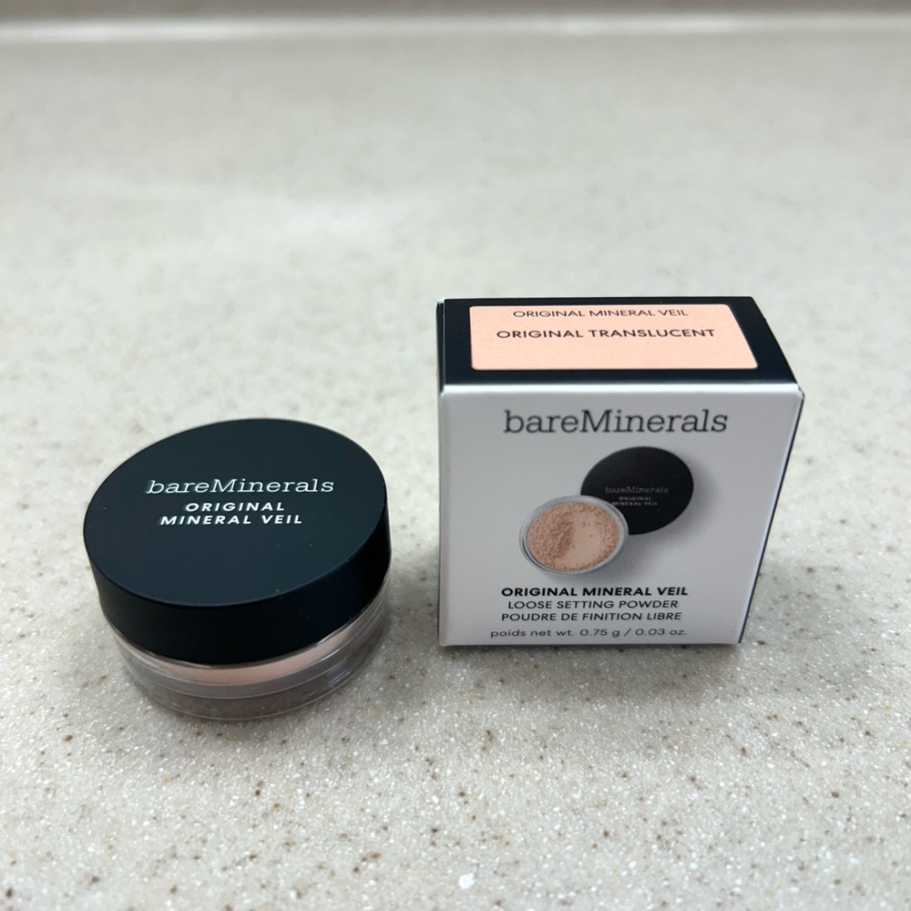NIB bareMinerals Original Mineral Veil  Original Translucent 0.75g 0.03oz